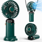Grüner faltbarer Mini-Handventilator